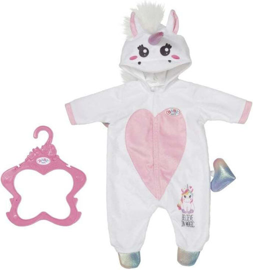 ZAPF Creation Baby geboren Kleidung Einhorn 43 cm