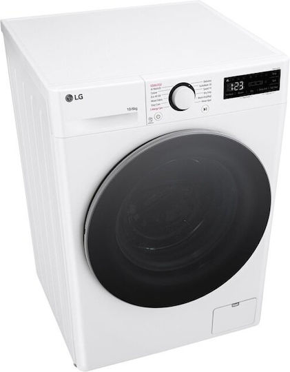 LG Mașină de spălat cu uscător 10kg/6kg Cu aburi 1400 Rotiri