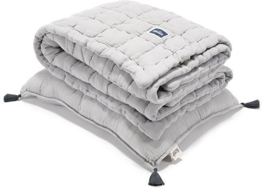 La Millou Baby Crib Bedding Set Biscuit 2pcs Stone