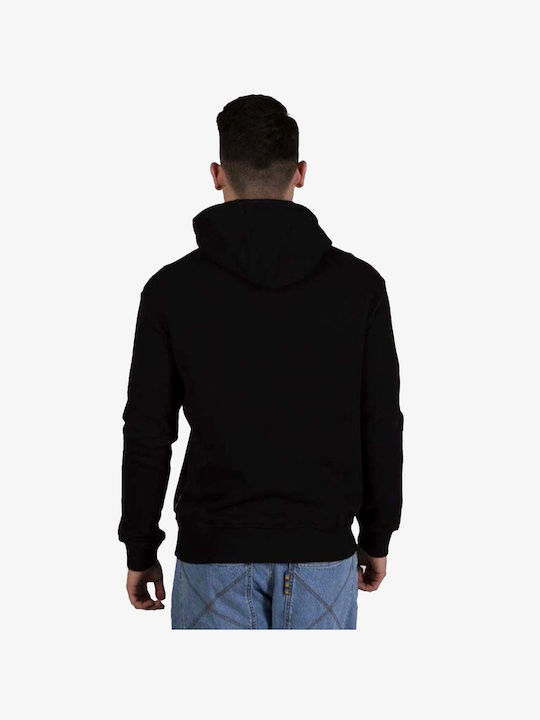 Homeboy Men's Sweatshirt with Hood Black