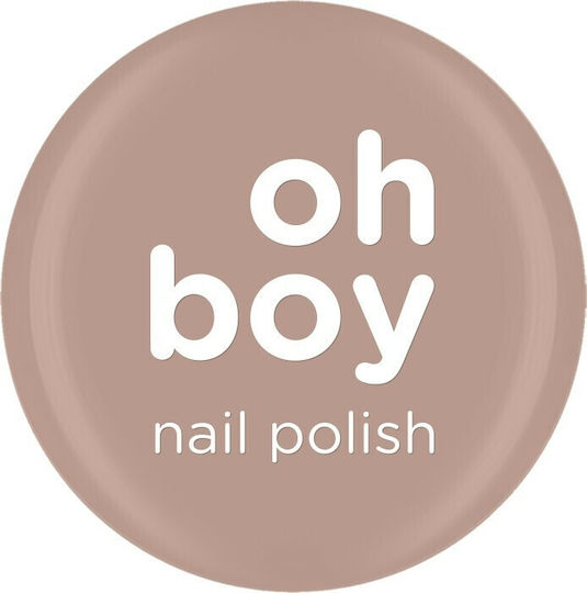 OhBoy Glossy Beige Nail Polish