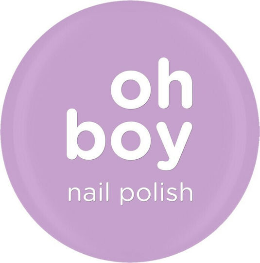OhBoy Glossy Purple Nail Polish Lavender