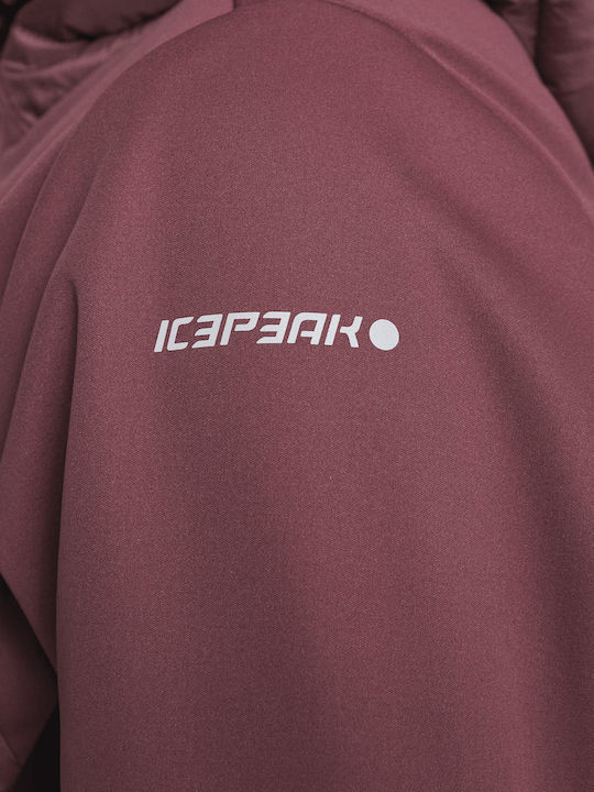 Softshell Γυναικείο Μπουφάν Μπορντό