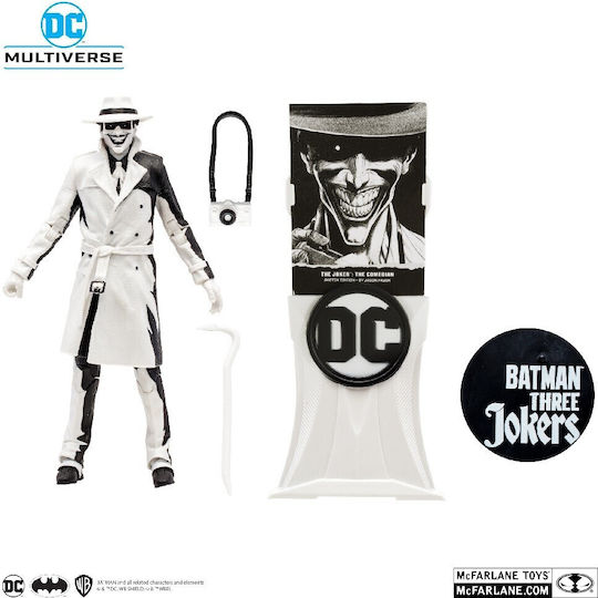 Mcfarlane Toys DC Comics Joker The Joker Desi Action Figure Height 18cm in Scale 1:10