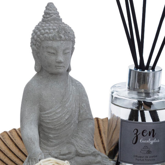 Set Diffuser C-b Zen mit Duft Eukalyptus 168099 4Stück