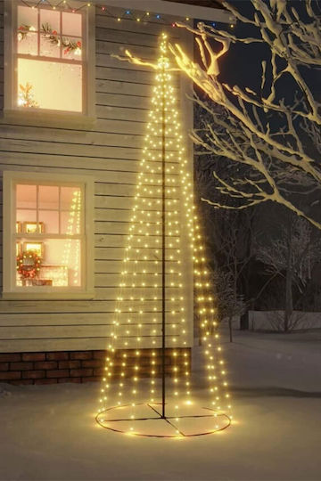 Beleuchtet Weihnachtsdekoration Baum Kegel 200cm Elektrisch