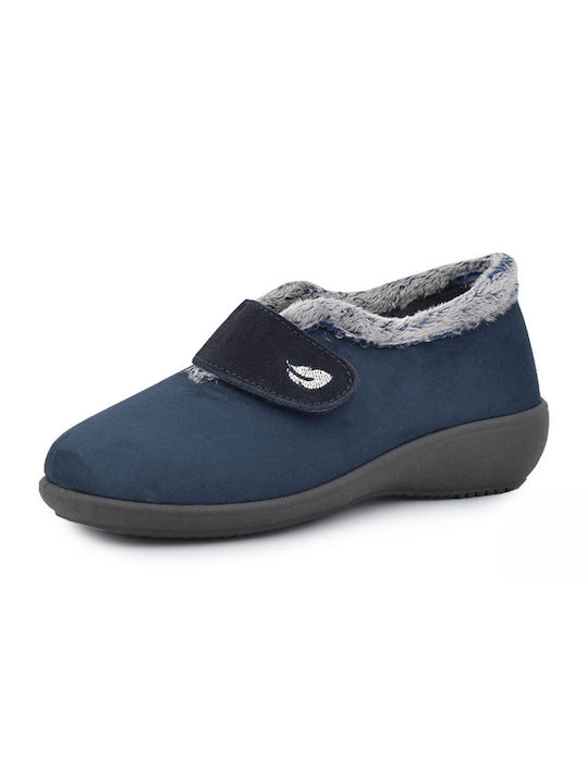 Plumaflex Winter Women's Slippers in Blue color