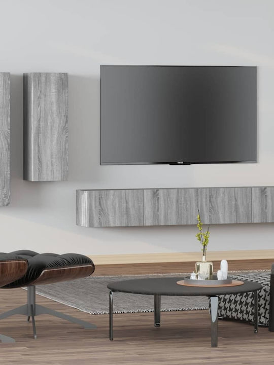 Wohnzimmer TV-Einheit Grey Sonoma L100xB30cm