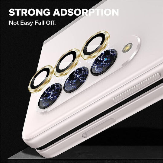Hat-prince Προστασία Κάμερας Tempered Glass Μπλε για το Galaxy Z Fold5