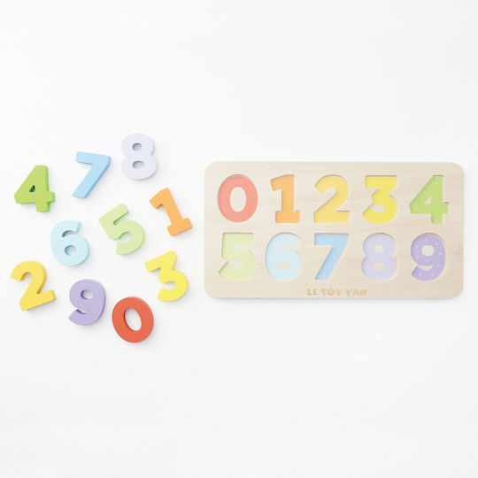Kids Peg Puzzle 10pcs Le Toy Van