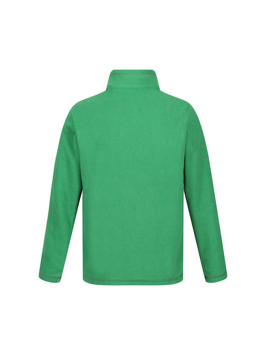 Regatta Kids Blouse Long Sleeve Green Hot Shot Ii