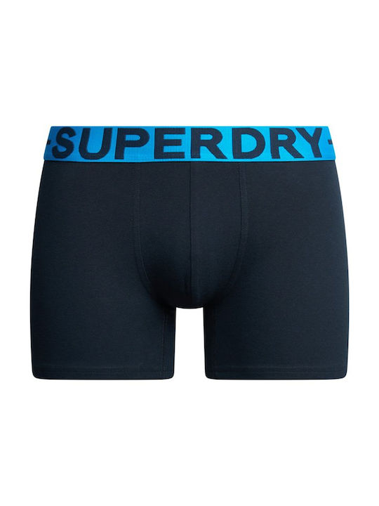 Men's Boxers Dark indigo blue marl 3Pack