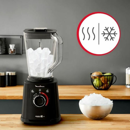 Moulinex PerfectMix+ Mixer mit Tritan Kanäta 1,5 l 1200W Schwarze