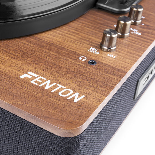 Fenton RP162 102.168 Pick-Up cu Preamp și Difuzoare încorporate lemn de nuc