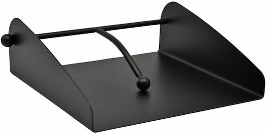 Ankor Χαρτοπετσετοθήκη Μεταλλική Μαύρη 17.5x17.5x6cm 829910