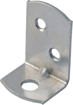 Raft de colț din Metal în Culoare Argint 45x25mm 1buc 45673