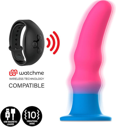 Mythology Δονητής με Remote Control Φούξια