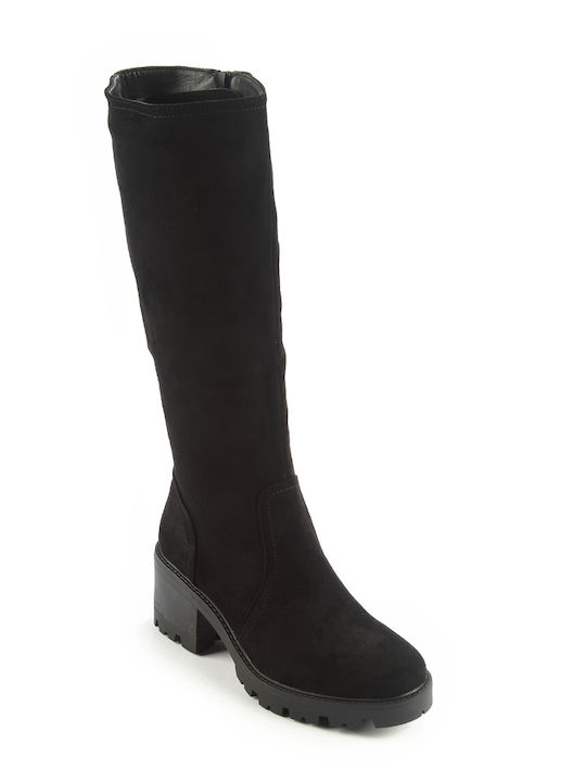 Fshoes Damenstiefel Schwarz