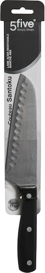 5Five Essentiel Knife Santoku from Stainless Steel 17cm