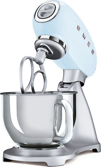 Smeg Κουζινομηχανή 800W με Ανοξείδωτο Κάδο 4.8lt