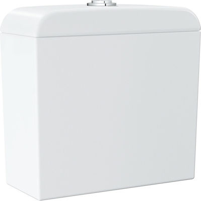 Grohe Euro Wall Mounted Porcelain Low Pressure Rectangular Toilet Flush Tank White