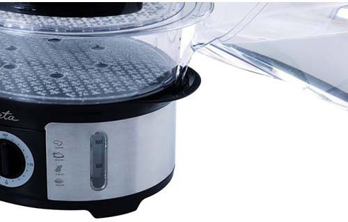 ETA Steampot 0134 90000 Food Steamer with 3 Steaming Decks 12lt