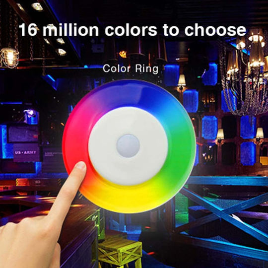 123led Ταινία LED 12V RGB Φως 1m με Τηλεχειριστήριο