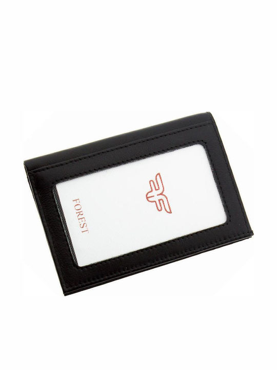 Leather Men's Wallet Cards Black