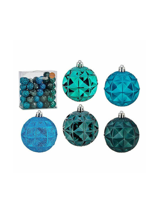 Krist+ Christmas Set Ornaments Turquoise 4pcs