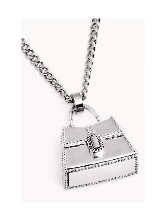 Marc Jacobs Necklace from Silver with Zircon