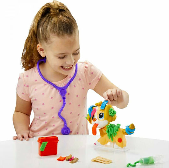 Hasbro Play-Doh Plasticină - Set de Joc Vet pentru 3+ Ani 5 Bucăți