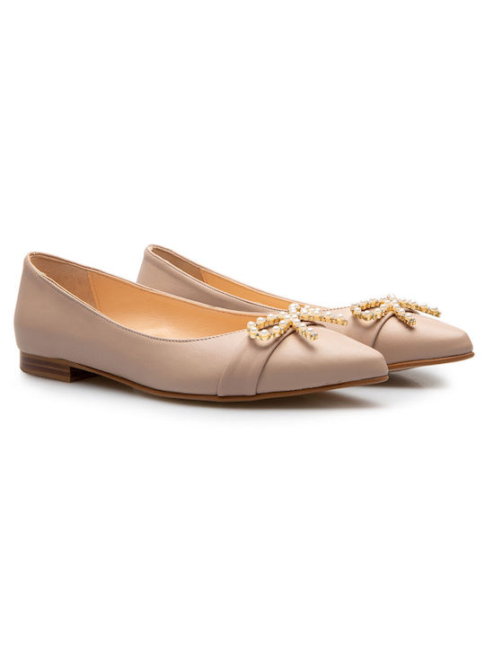 Labrini Damen Ballerinas in Rosa Farbe