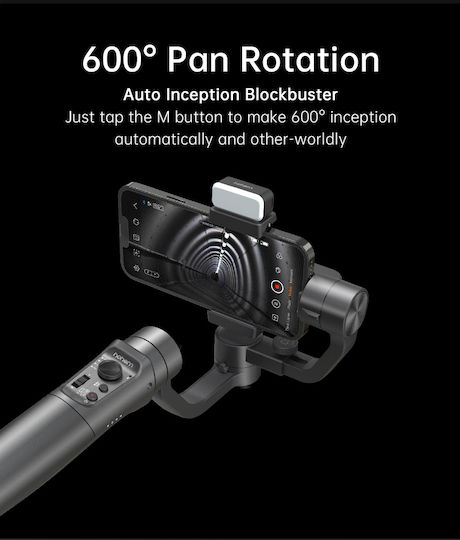 Hohem iSteady Mobile+ Kit Phone Gimbal with 3 Axis Stabilization and 13 Operating Hours Black