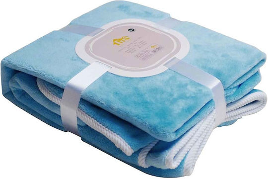 TnS Handtuch-Set 3 Stück Blau Gewicht 280gsm