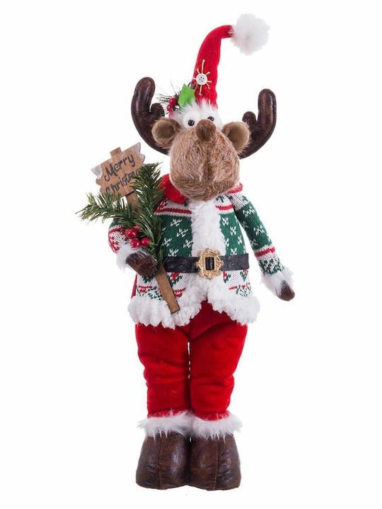 BigBuy Christmas Metal Figure Reindeer Height 58cm