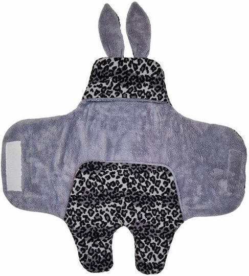 Bebecix Winter Sleeping Bag with Feet LEOPARD GREY