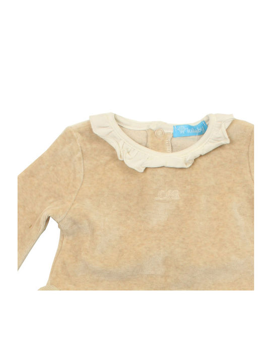 Lullaby Baby Bodysuit Set Beige