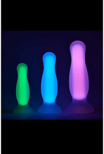 Dream Toys Glow In The Dark Анална тапа Large Розов