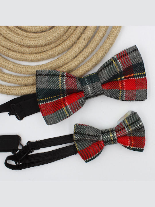 JFashion Pentru bebeluși Papion din material textil Roșu