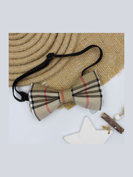JFashion Papion din material textil Bej
