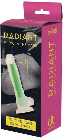 Dream Toys Ρεαλιστικό Dildo με Όρχεις και Βεντούζα Πράσινο 17.5cm