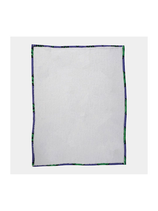 Bee. Unusual. Maryjane Κουβέρτα Fleece Καναπέ 127x152εκ. Purple/Green