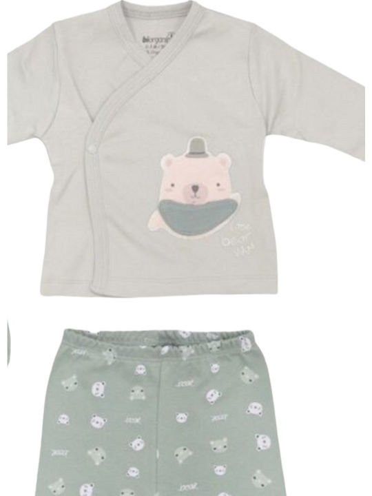Biorganic Kids' Pajamas Winter Green Biorganic Kids' Pajamas Winter Green