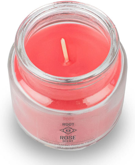 Myga Aromatisch Soja Kerze in Gefäß Rosa 250gr