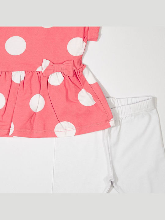 Kinder-Set mit Leggings Sommer 2Stück White