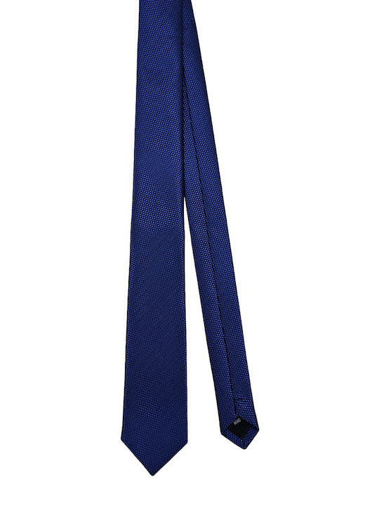 Mcan Herren Krawatte Monochrom in Blau Farbe