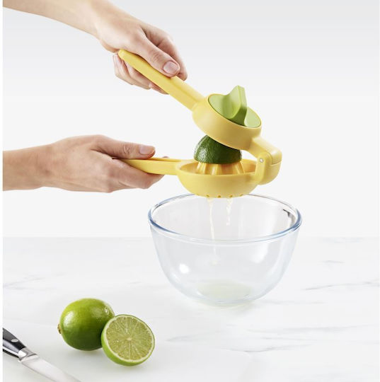 Joseph Joseph Hand Press Lime made of Plastic in Yellow Color