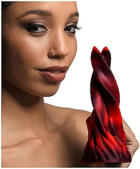 Hell Kiss Twisted Tongues Dildo Mit Saugnapf Rot
