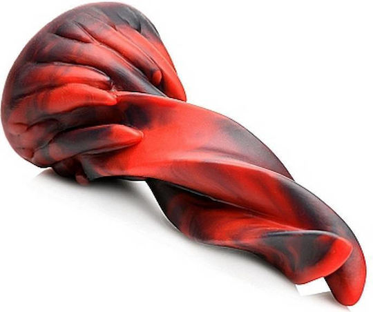 Hell Kiss Twisted Tongues Dildo Mit Saugnapf Rot