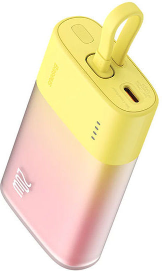 Baseus Popsicle Power Bank 5200mAh 20W Κίτρινο